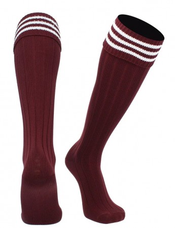 Maroon/White
