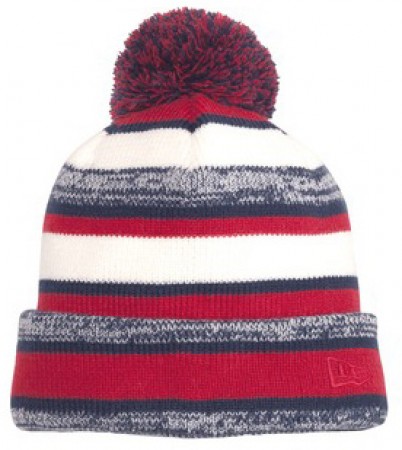 P Beanie 036 - Red/Navy