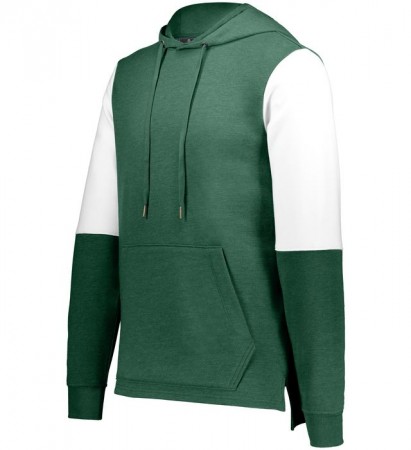 Dark Green Heather/White