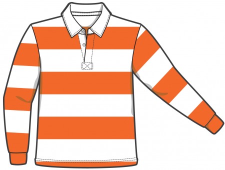 NEW ITEM *PRE-ORDER* STK 005 - Orange/White