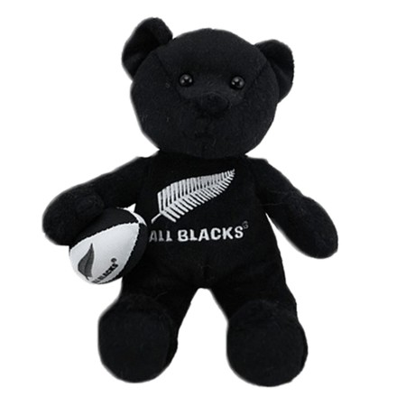 All Blacks Rugby Haka Beanie Bear