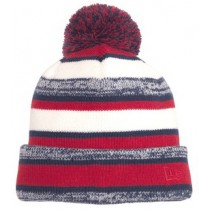 P Beanie 036 - Red/Navy