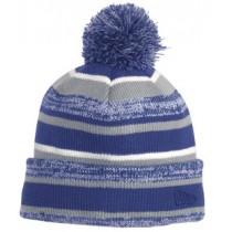 P Beanie 037 - Royal/Grey