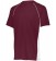 Maroon/White