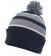 Navy/Silver/White