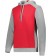 Scarlet/Grey Heather