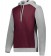 Maroon/Grey Heather