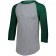 Athletic Heather/Dark Green