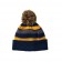 P Beanie 013 - Navy/Light Gold/Graphite